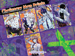 Chainsaw Man Halloween Prints ***