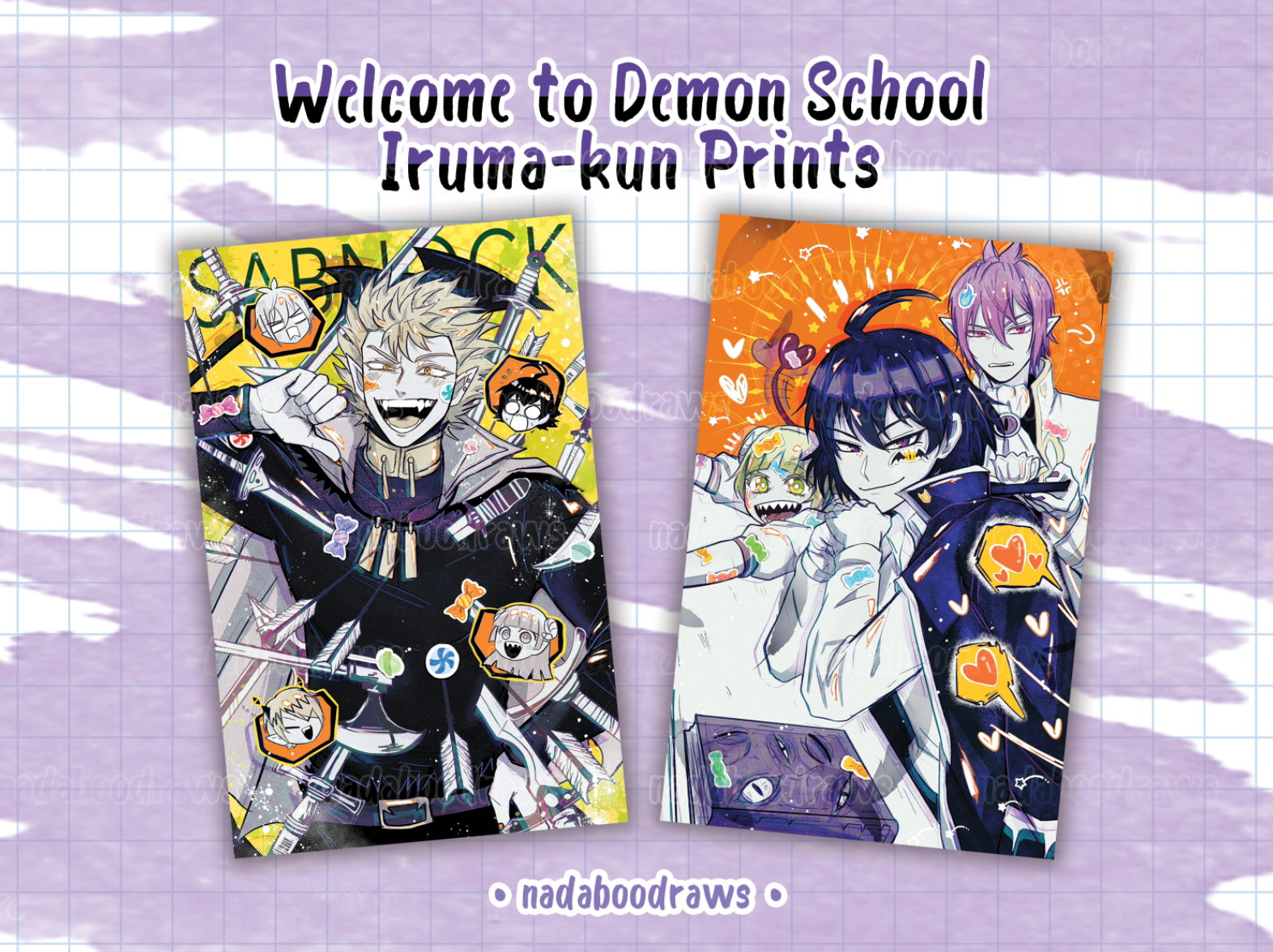 Welcome to Demon School Iruma-kun Prints ***