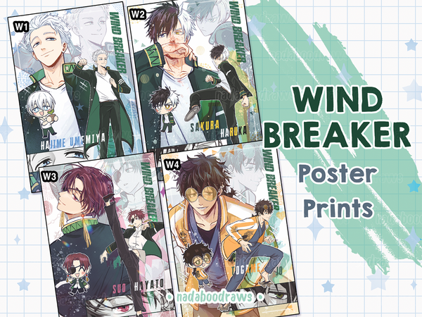 Wind Breaker Poster Prints