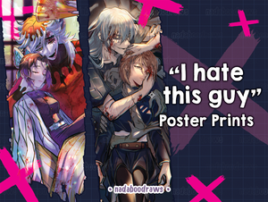 "I hate this guy" Poster Prints