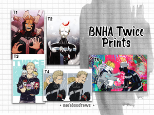 BNHA Twice Prints