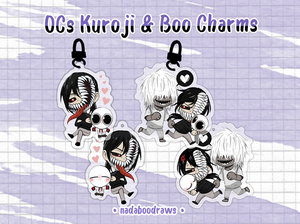 OCs Kuroji & Boo Charms